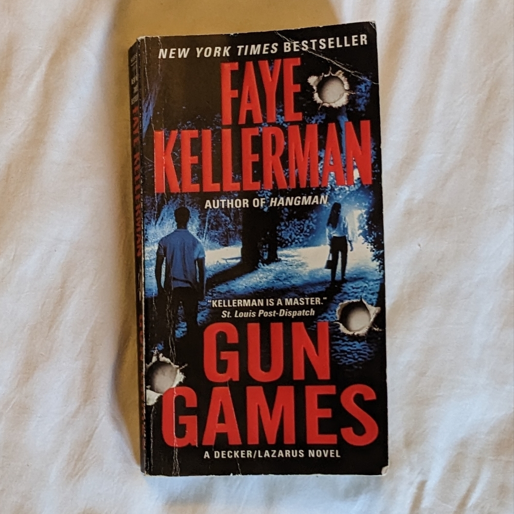 💥 Gun Games by Faye Kellerman NY Times Bestseller